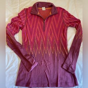 Kari Traa Merino Rose Half Zip Baselayer